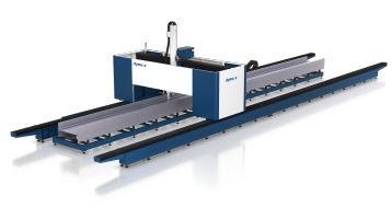 Özel Şekilli Profiller İçin CNC Lazer Metal Kesme Makinesi